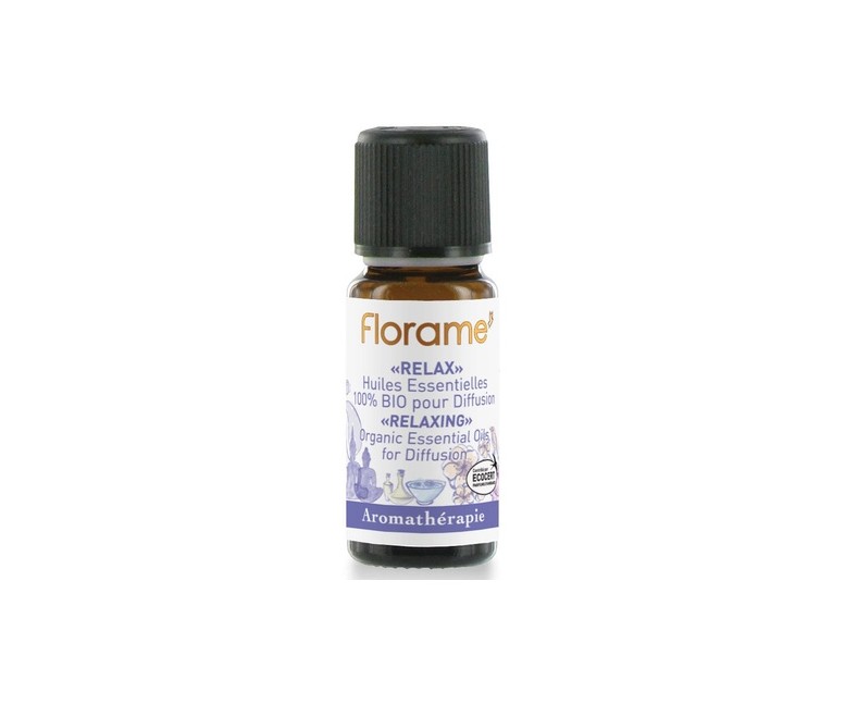 Composición Aceites esenciales Relax 10 ml Florame