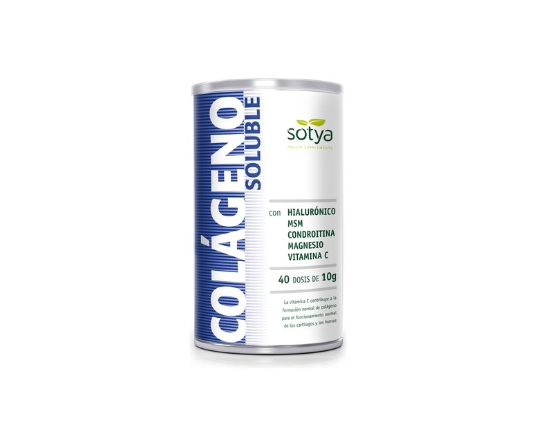 Colageno + Ácido Hialurónico + Msm 400 g Sotya
