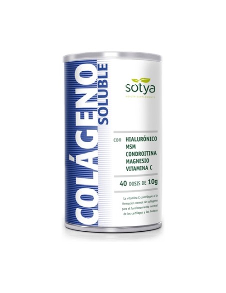 Colageno + Ácido Hialurónico + Msm 400 g Sotya