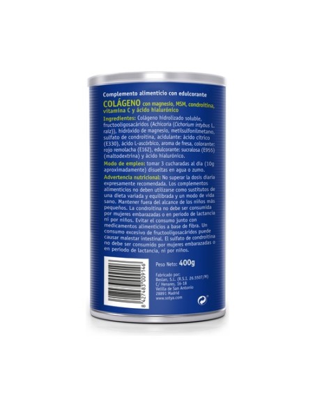 Colageno + Ácido Hialurónico + Msm 400 g Sotya