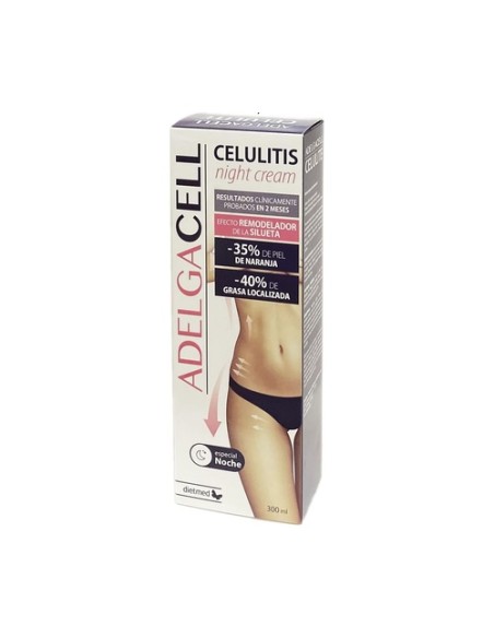 Adelgacell celulitis noche 300 ml de crema Dietmed