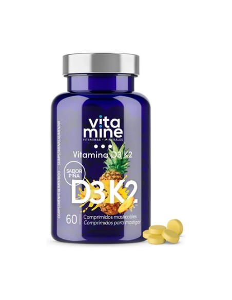 Vitamina D3 y K2 60 comprimidos Herbora