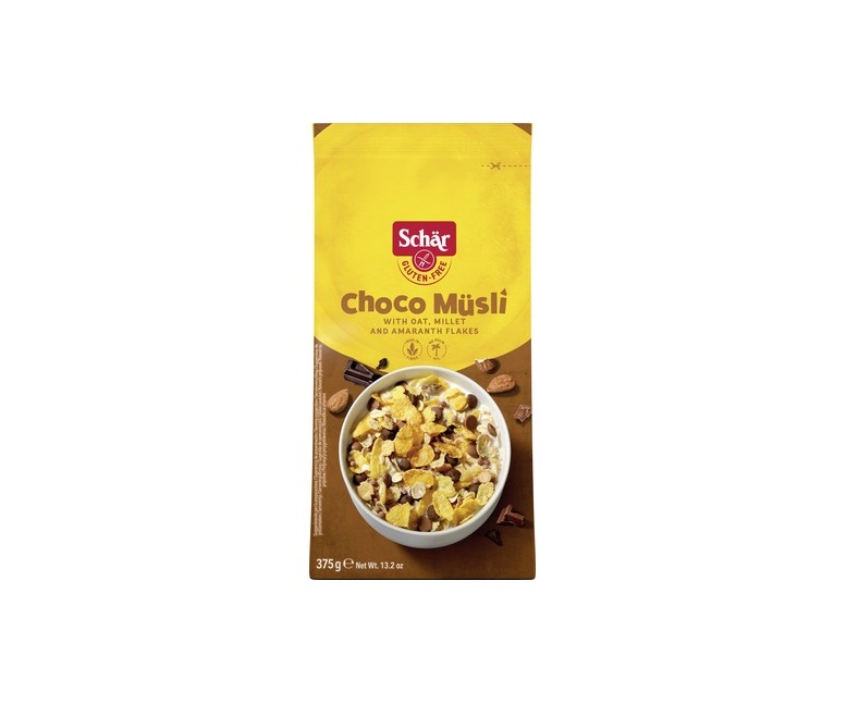 Muesli de chocolate sin gluten 375 g Schär