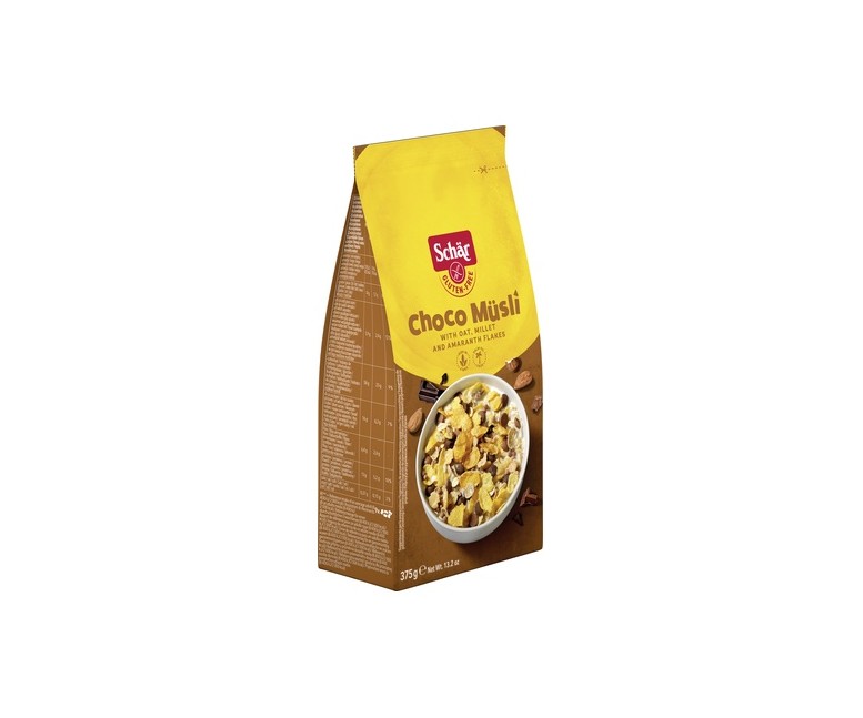 Muesli de chocolate sin gluten 375 g Schär