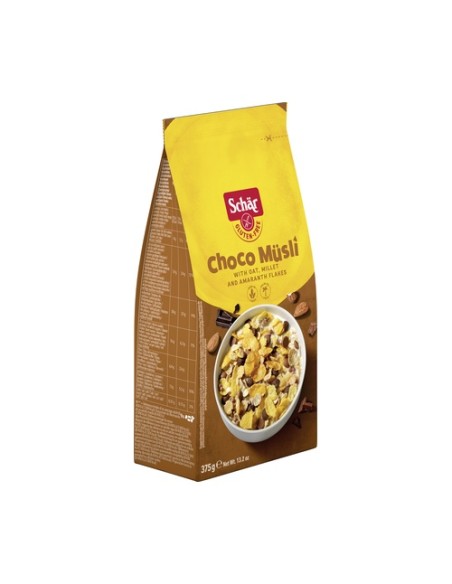 Muesli de chocolate sin gluten 375 g Schär