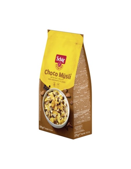 Muesli de chocolate sin gluten 375 g Schär