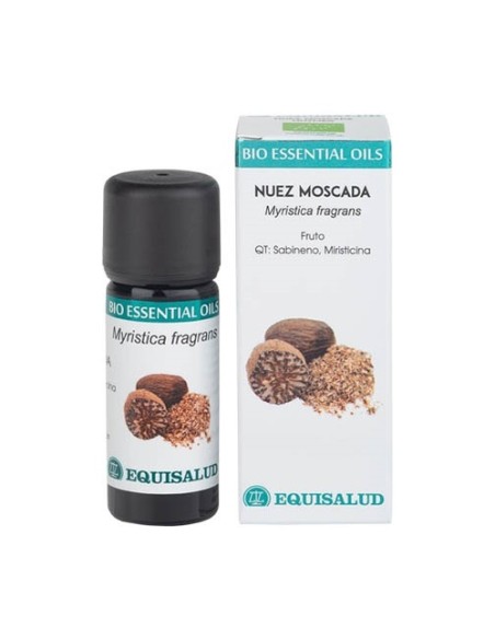 Bio Essential aceite nuez moscada 10 ml de aceite esencial Equisalud