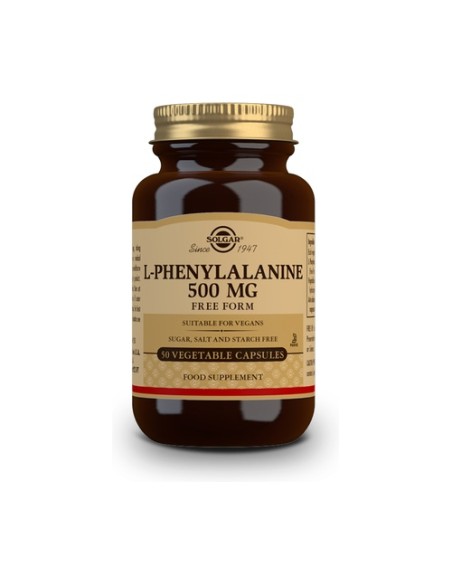 L-Fenilalanina 50 cápsulas de 500mg Solgar