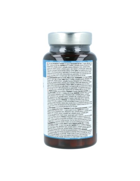 Probióticos intestinales 10 cepas Biprotics complex 60 cápsulas Nutralie