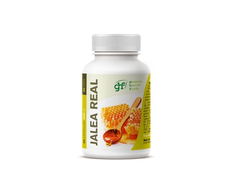 Jalea real 540mg 50 cápsulas de 540mg GHF
