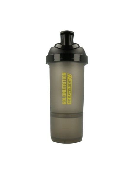 Mixing Shaker + Compartimento 600 ml Gold Nutrition