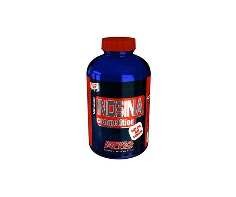 Inosina 100 cápsulas de 400mg Mega Plus