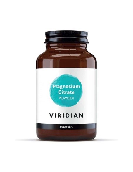 Citrato de magnesio en polvo 150 g Viridian
