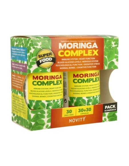 Moringa Complex 30 + 30 cápsulas Novity