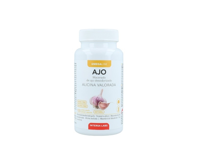 Ajo Desodorizado 100 perlas Intersa