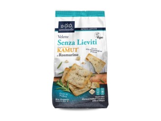 Cracker Khorasan Kamut® con romero sin levadura Bio