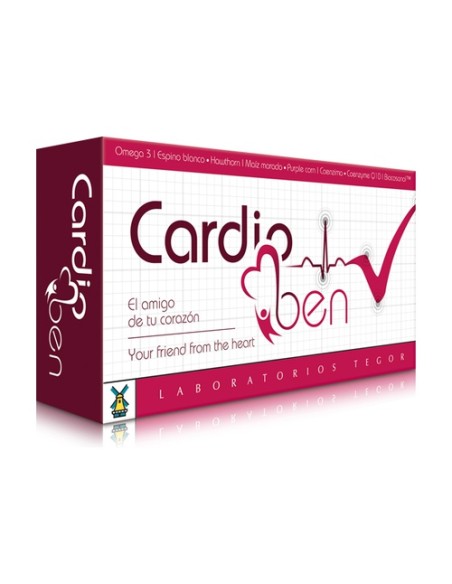 Cardioben 60 cápsulas Tegor