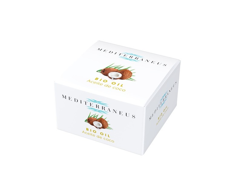 Mediterraneus Bio aceite de coco 50 ml de aceite Mundonatural