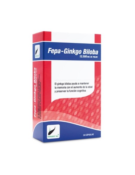 Gingko biloba 30 cápsulas Fepa