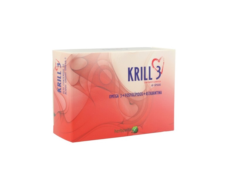 Krill-3 60 perlas Herbovita