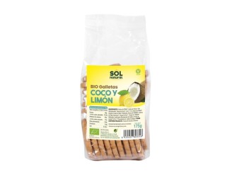 Galletas con coco y limón Bio