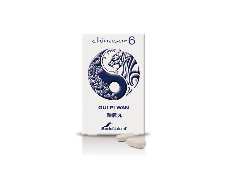 Chinasor 06 Gui Piu Wan 30 comprimidos Soria Natural
