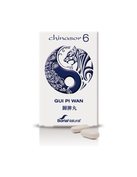 Chinasor 06 Gui Piu Wan 30 comprimidos Soria Natural