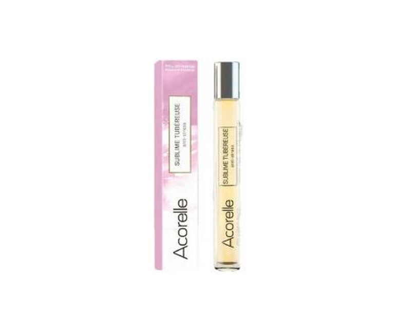 Eau de parfum Roll-on Sublime Tubereuse 10 ml (Mandarina - Bergamota) Acorelle