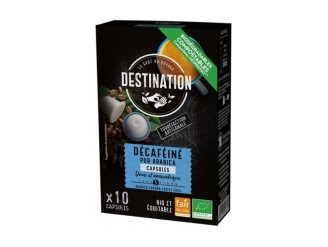 Cápsulas biodegradables Pur Arabica descafeinado