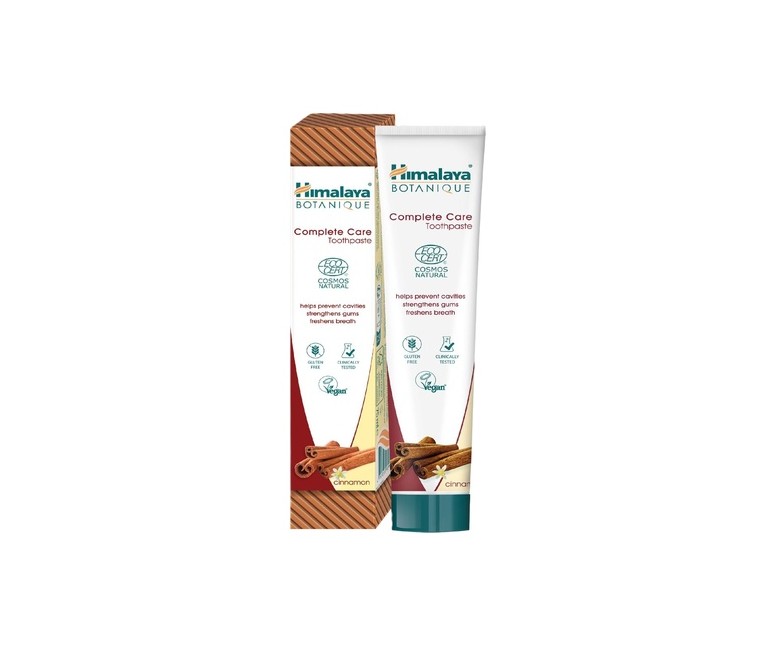 Dentífrico Botanique Cuidado Completo Canela Ecocert 75 ml Himalaya Herbals