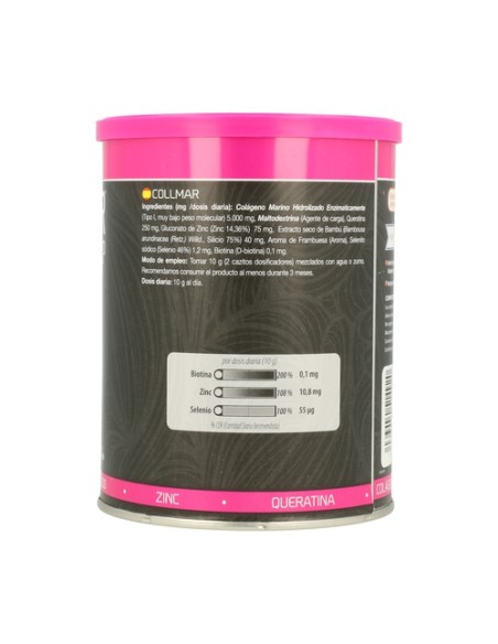 Collmar cabello 350 g de polvo (Frambuesa) Drasanvi
