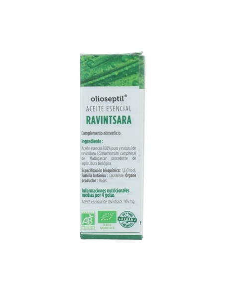 Aceite esencial ravintsara Bio 5 ml de aceite esencial Ineldea