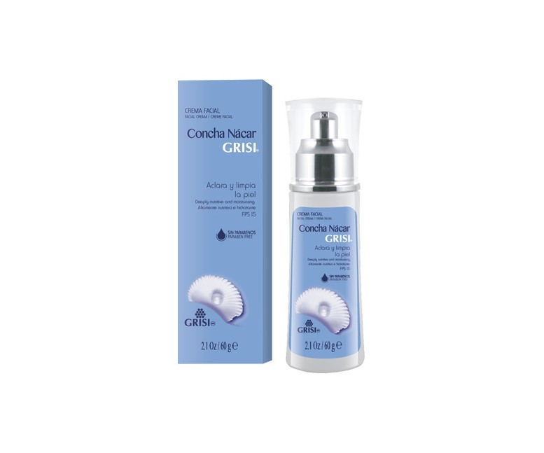 Crema Facial Concha Nácar Regeneradora 60 g Grisi