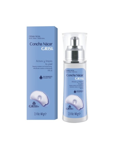 Crema Facial Concha Nácar Regeneradora 60 g Grisi