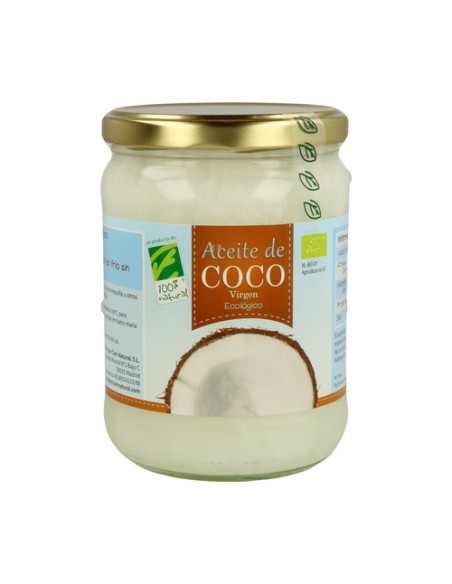 Aceite de Coco Virgen Bio 500 ml (Coco) 100% Natural