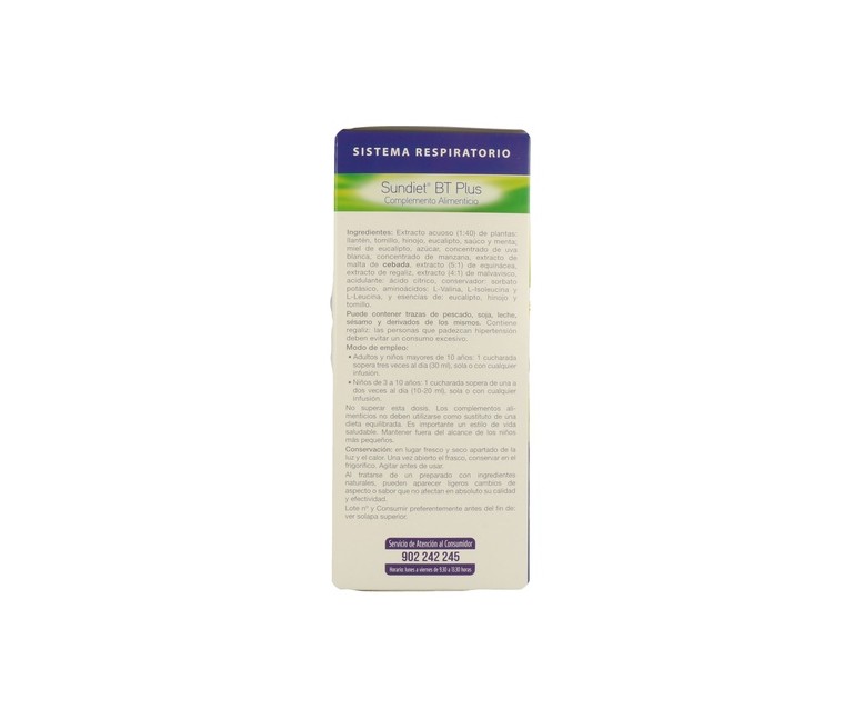 Sundiet Bt Plus 500 ml Dietisa