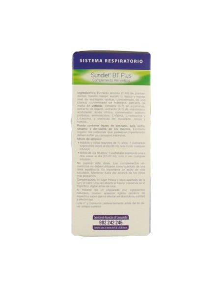 Sundiet Bt Plus 500 ml Dietisa