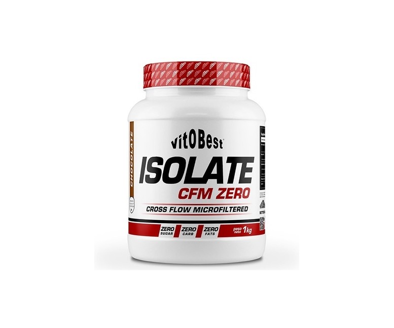 Isolate zero chocolate 1 kg de polvo (Chocolate) VIT.O.BEST