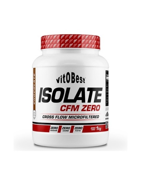 Isolate zero chocolate 1 kg de polvo (Chocolate) VIT.O.BEST