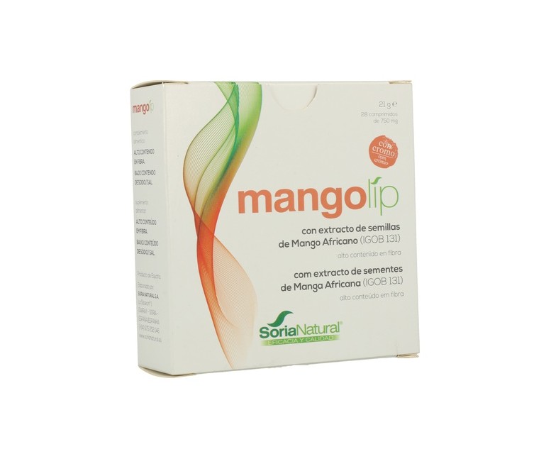 Mangolip 25 comprimidos de 750g Soria Natural