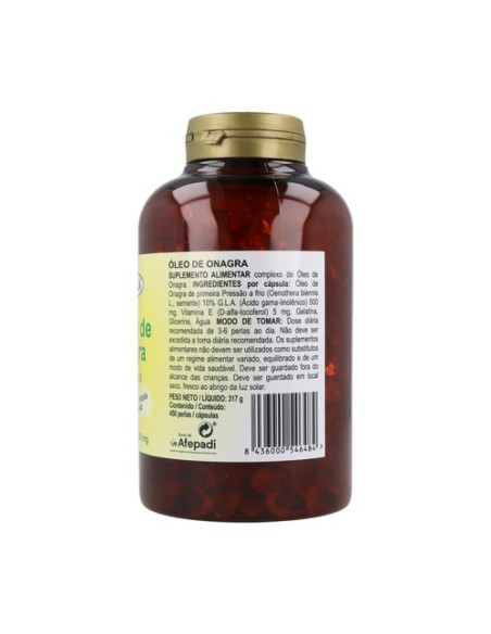 Aceite de Onagra 450 perlas (500mg) Integralia