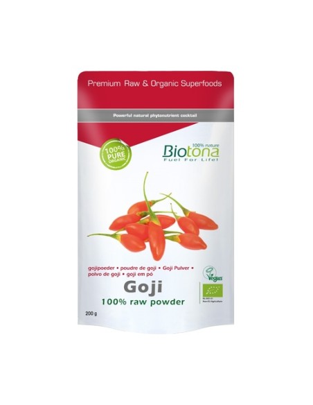 Baya de Goji bio 200 g Biotona