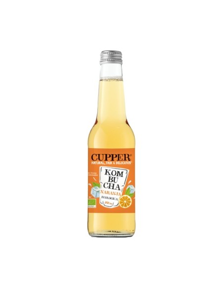 Kombucha de naranja Bio 250 ml (Naranja) Cupper