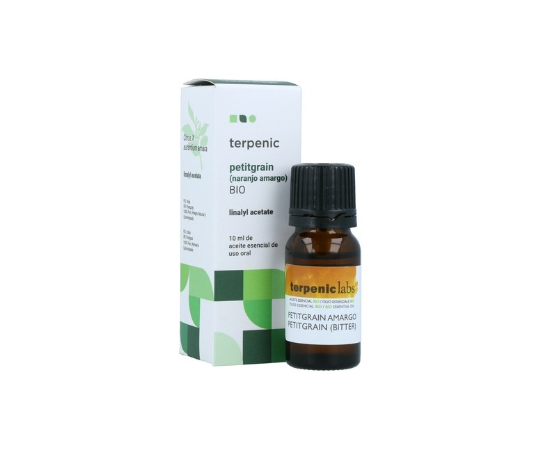 Aceite Esencial Petitgrain Bio 10 ml de aceite esencial Terpenic