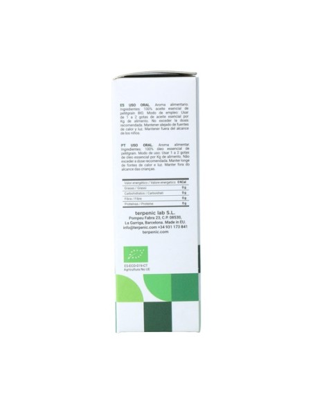Aceite Esencial Petitgrain Bio 10 ml de aceite esencial Terpenic