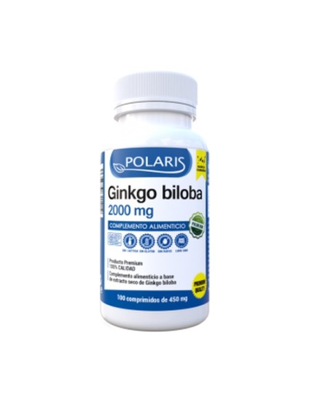 Ginkgo biloba 2000 mg 100 comprimidos de 200mg Polaris Formula