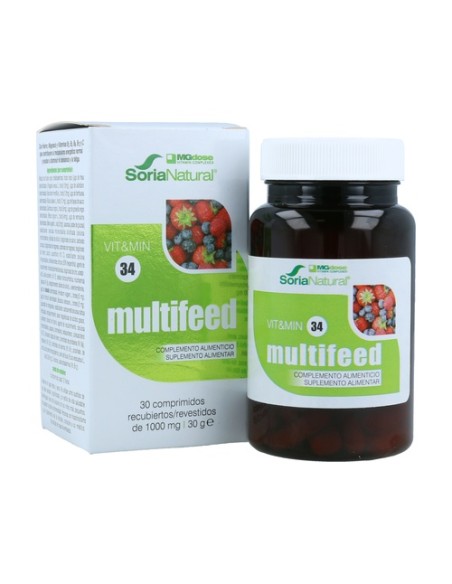 C-34 Multifeed 30 comprimidos Soria Natural