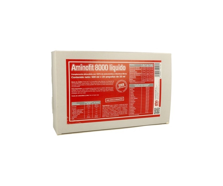 Aminofit 8000 20 ampollas Eder
