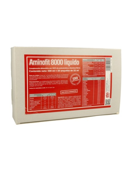 Aminofit 8000 20 ampollas Eder