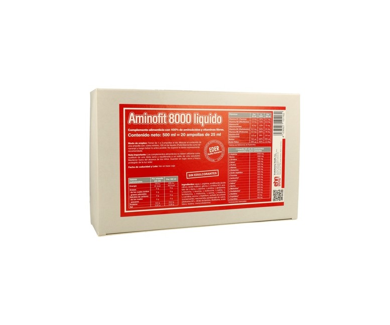 Aminofit 8000 20 ampollas Eder